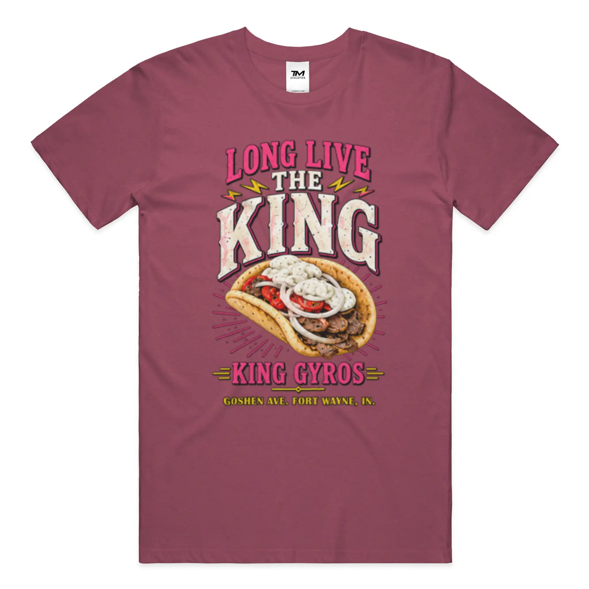 Long Live the King Lightweight CVC Unisex Tee