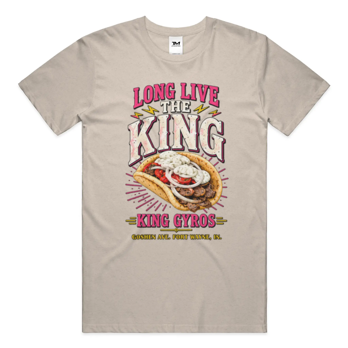Long Live the King Lightweight CVC Unisex Tee