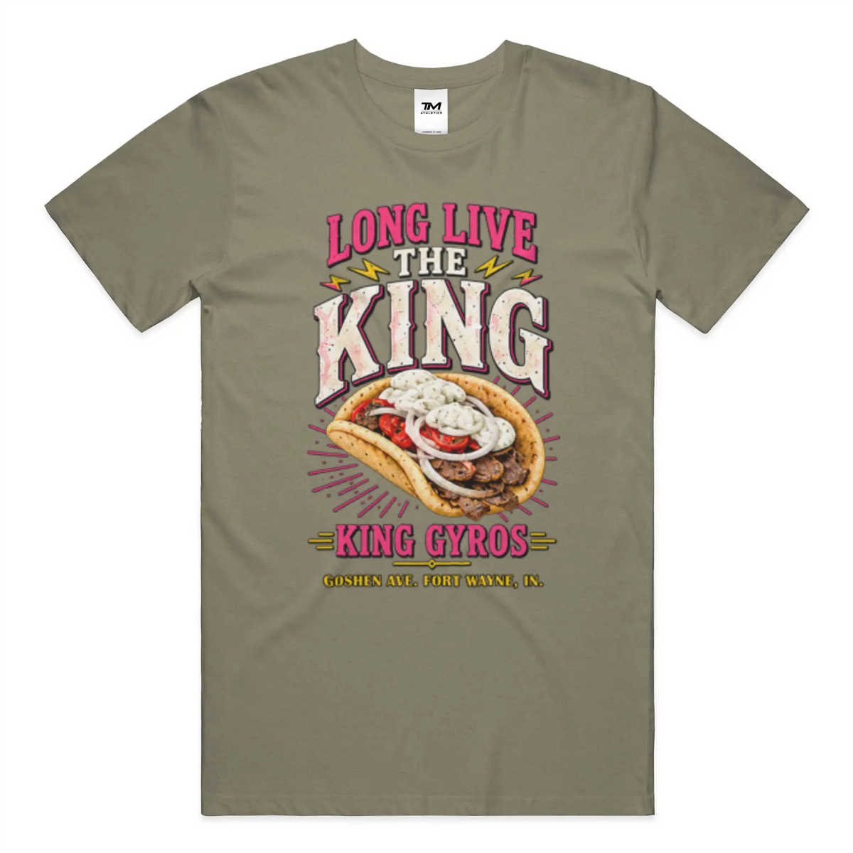 Long Live the King Lightweight CVC Unisex Tee