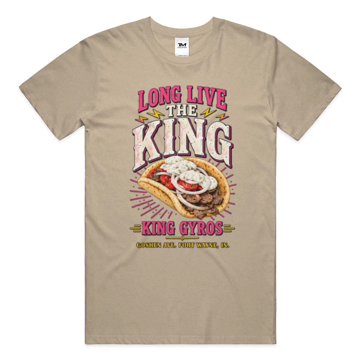 Long Live the King Lightweight CVC Unisex Tee