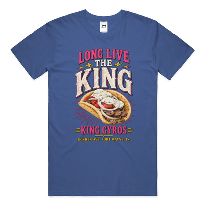 Long Live the King Lightweight CVC Unisex Tee