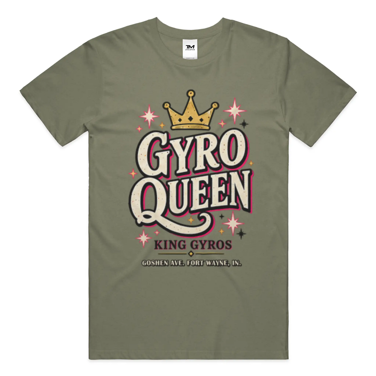 Gyro Queen Lightweight CVC Unisex Tee