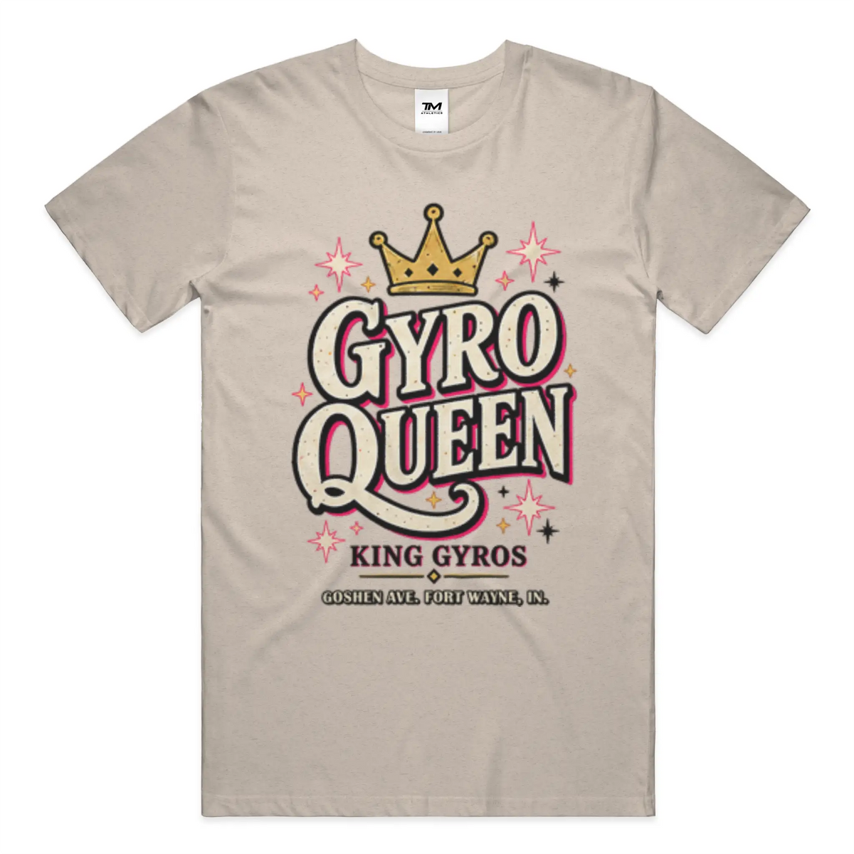Gyro Queen Lightweight CVC Unisex Tee