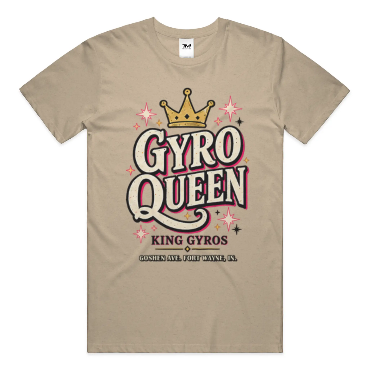 Gyro Queen Lightweight CVC Unisex Tee