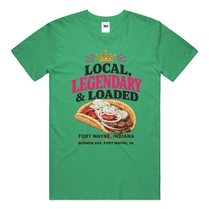 Legendary and Loaded Lightweight CVC Unisex Tee