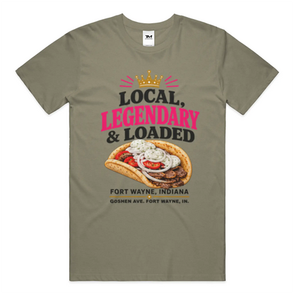 Legendary and Loaded Lightweight CVC Unisex Tee
