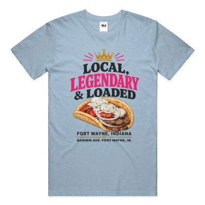 Legendary and Loaded Lightweight CVC Unisex Tee
