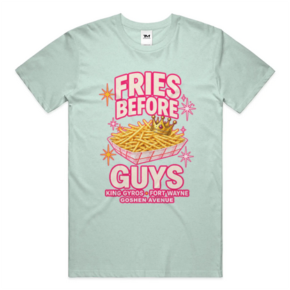Fries Before Guys Lightweight CVC Unisex Tee