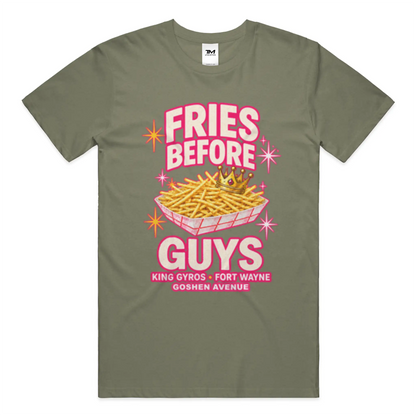Fries Before Guys Lightweight CVC Unisex Tee