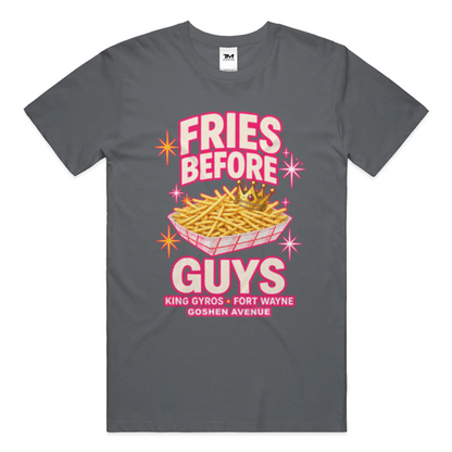 Fries Before Guys Lightweight CVC Unisex Tee