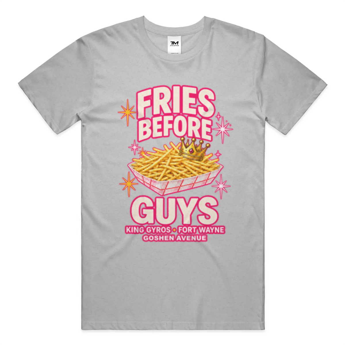 Fries Before Guys Lightweight CVC Unisex Tee