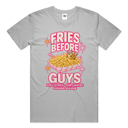Fries Before Guys Lightweight CVC Unisex Tee