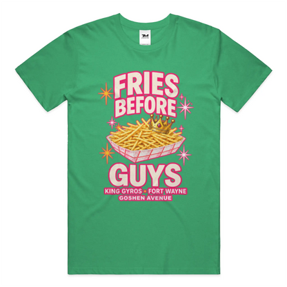Fries Before Guys Lightweight CVC Unisex Tee
