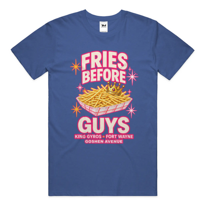 Fries Before Guys Lightweight CVC Unisex Tee