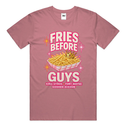 Fries Before Guys Lightweight CVC Unisex Tee