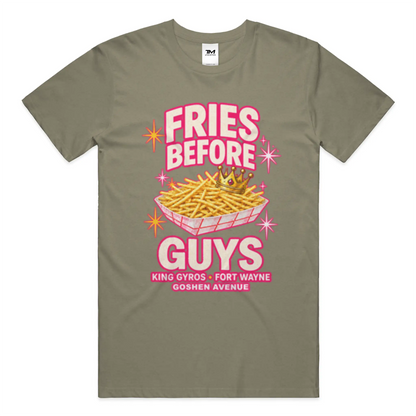 Fries Before Guys Lightweight CVC Unisex Tee
