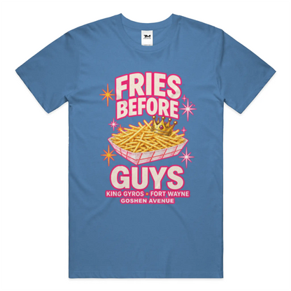 Fries Before Guys Lightweight CVC Unisex Tee