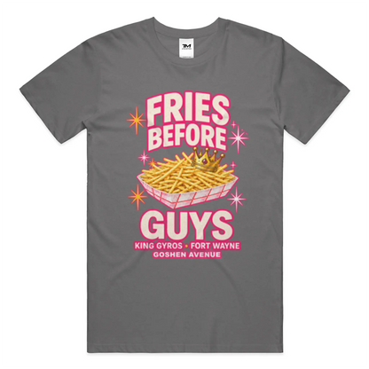 Fries Before Guys Lightweight CVC Unisex Tee