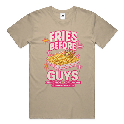 Fries Before Guys Lightweight CVC Unisex Tee