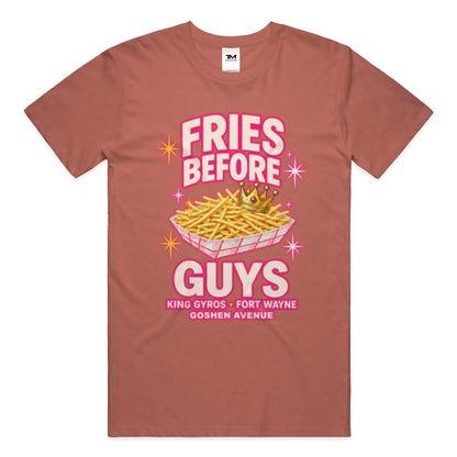 Fries Before Guys Lightweight CVC Unisex Tee