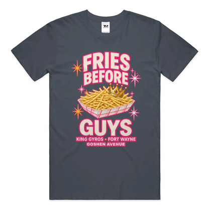 Fries Before Guys Lightweight CVC Unisex Tee