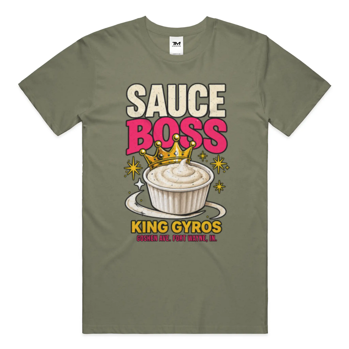 Sauce Boss Lightweight CVC Unisex Tee