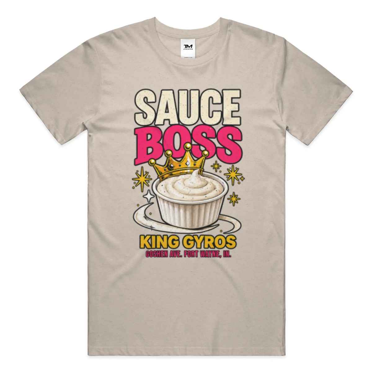 Sauce Boss Lightweight CVC Unisex Tee