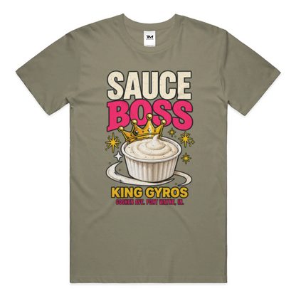 Sauce Boss Lightweight CVC Unisex Tee