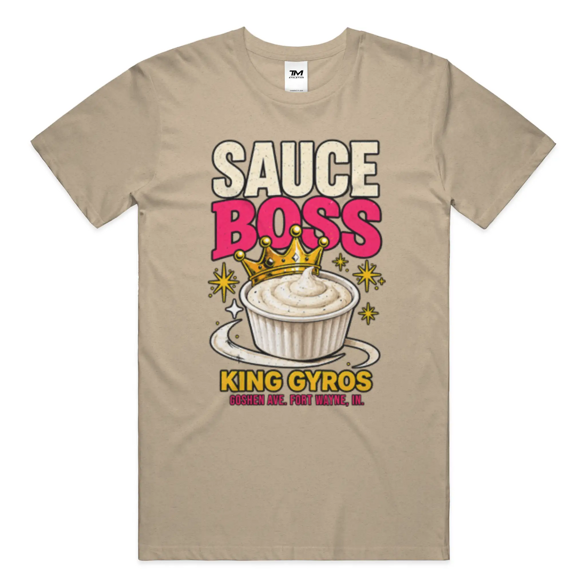 Sauce Boss Lightweight CVC Unisex Tee