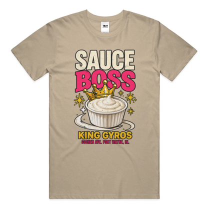 Sauce Boss Lightweight CVC Unisex Tee