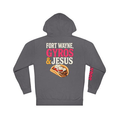 Gyros & Jesus - Midweight Unisex Hoddie