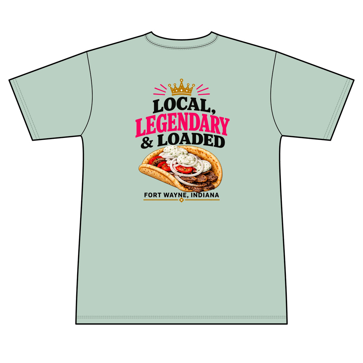 Local, Legendary & Loaded - 100% Polyester Unisex Tee