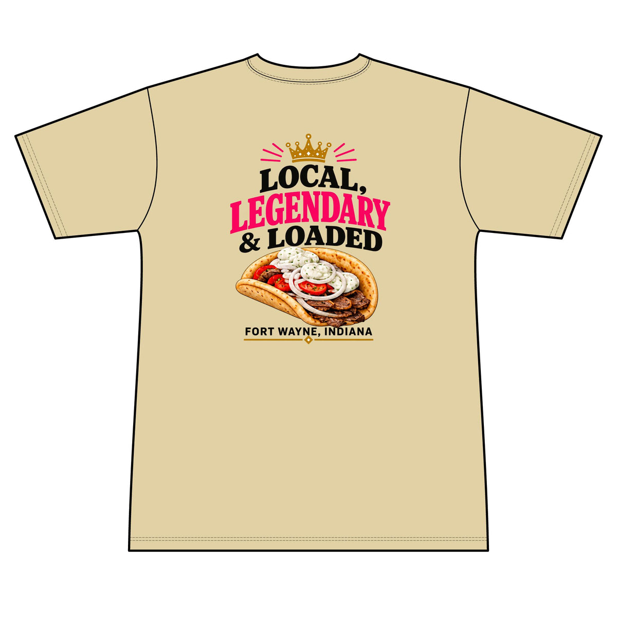 Local, Legendary & Loaded - 100% Polyester Unisex Tee