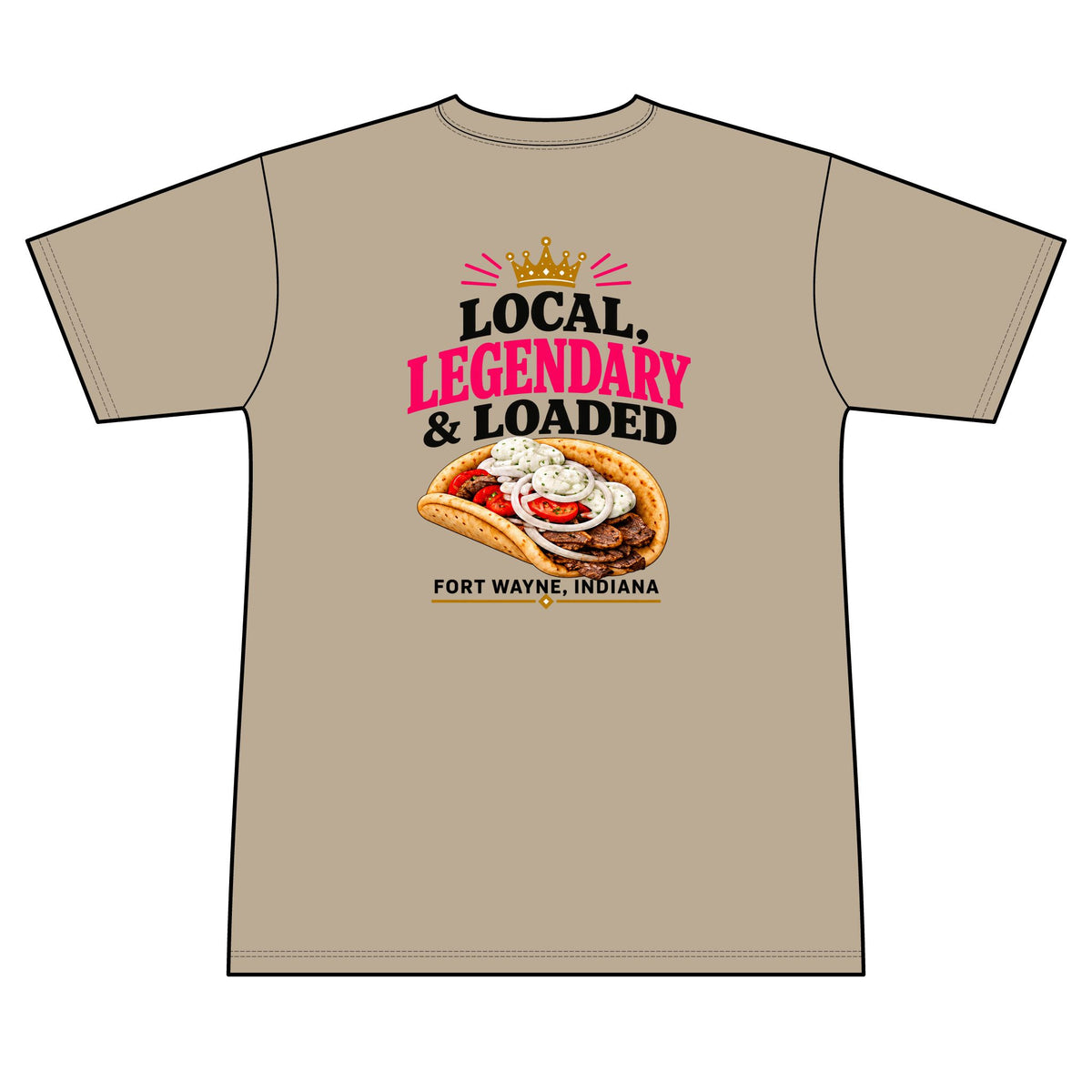 Local, Legendary & Loaded - 100% Polyester Unisex Tee
