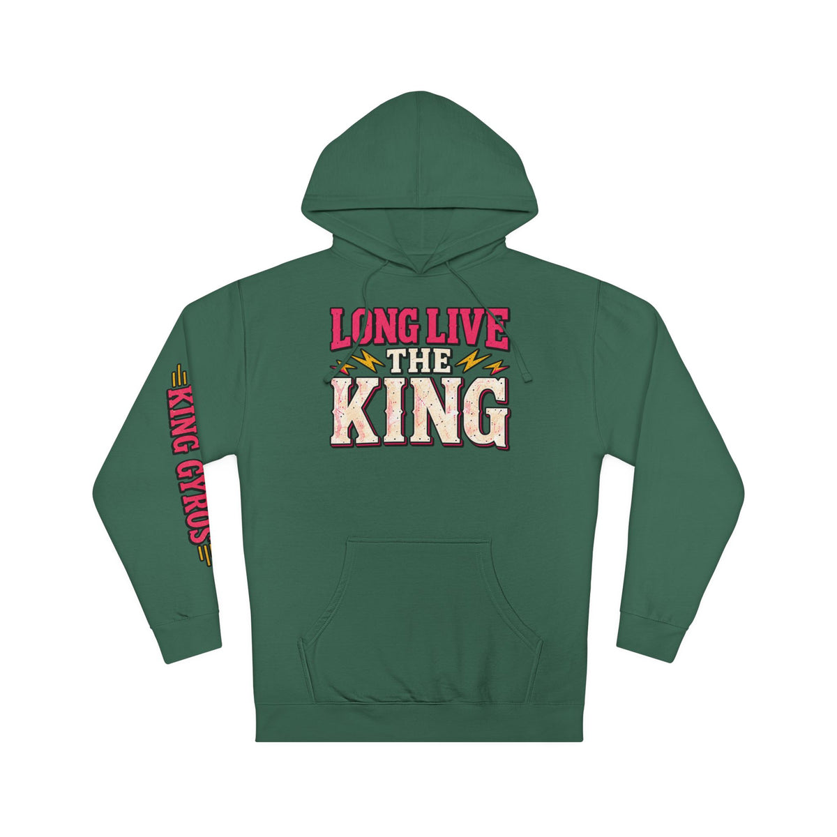 Long Live The King Gyros - Midweight Unisex Hoodie