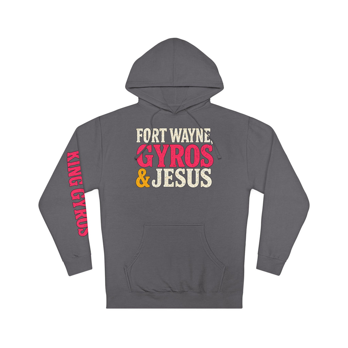Gyros & Jesus - Midweight Unisex Hoddie