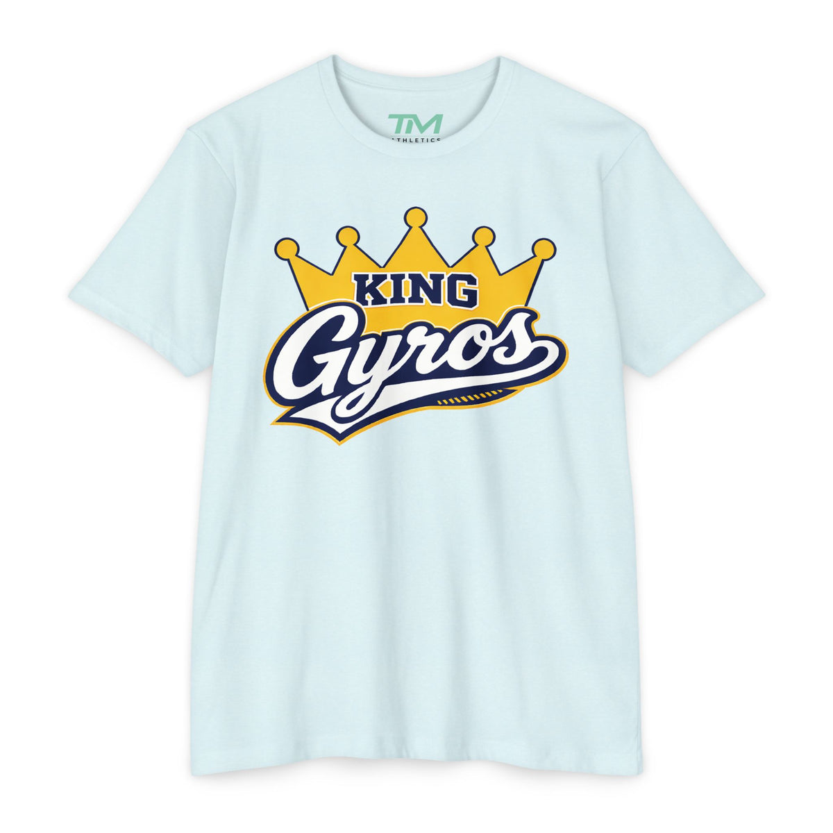 King Gyros Logo - Lightweight CVC Unisex Tee