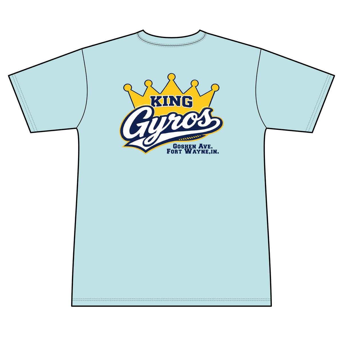 Baseball Logo 100% Polyester Unisex Tee