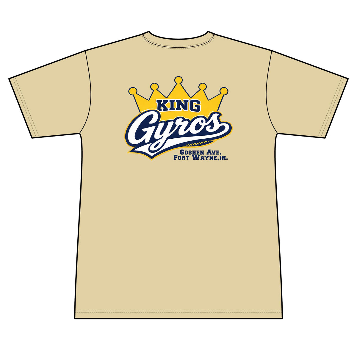 Baseball Logo 100% Polyester Unisex Tee