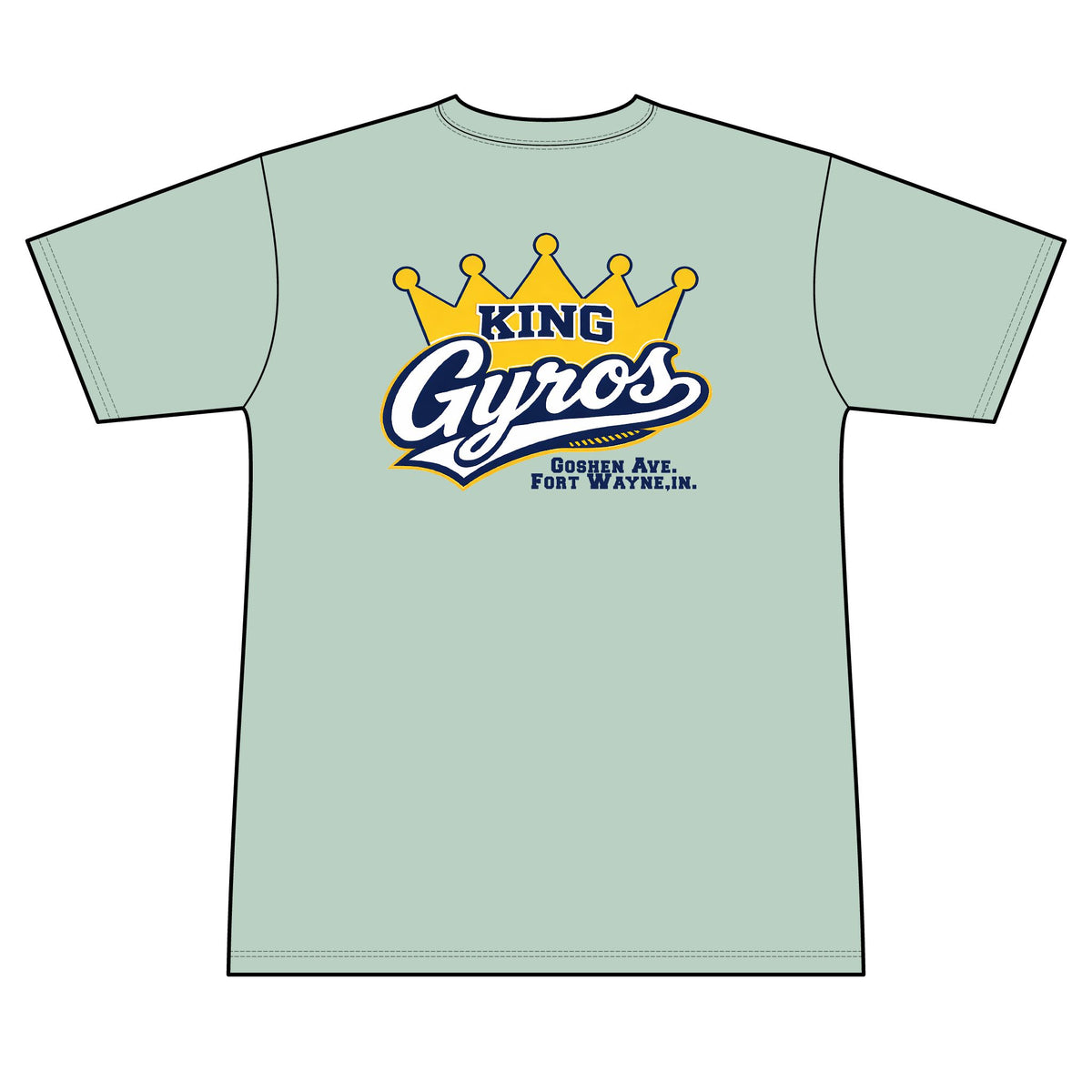 Baseball Logo 100% Polyester Unisex Tee