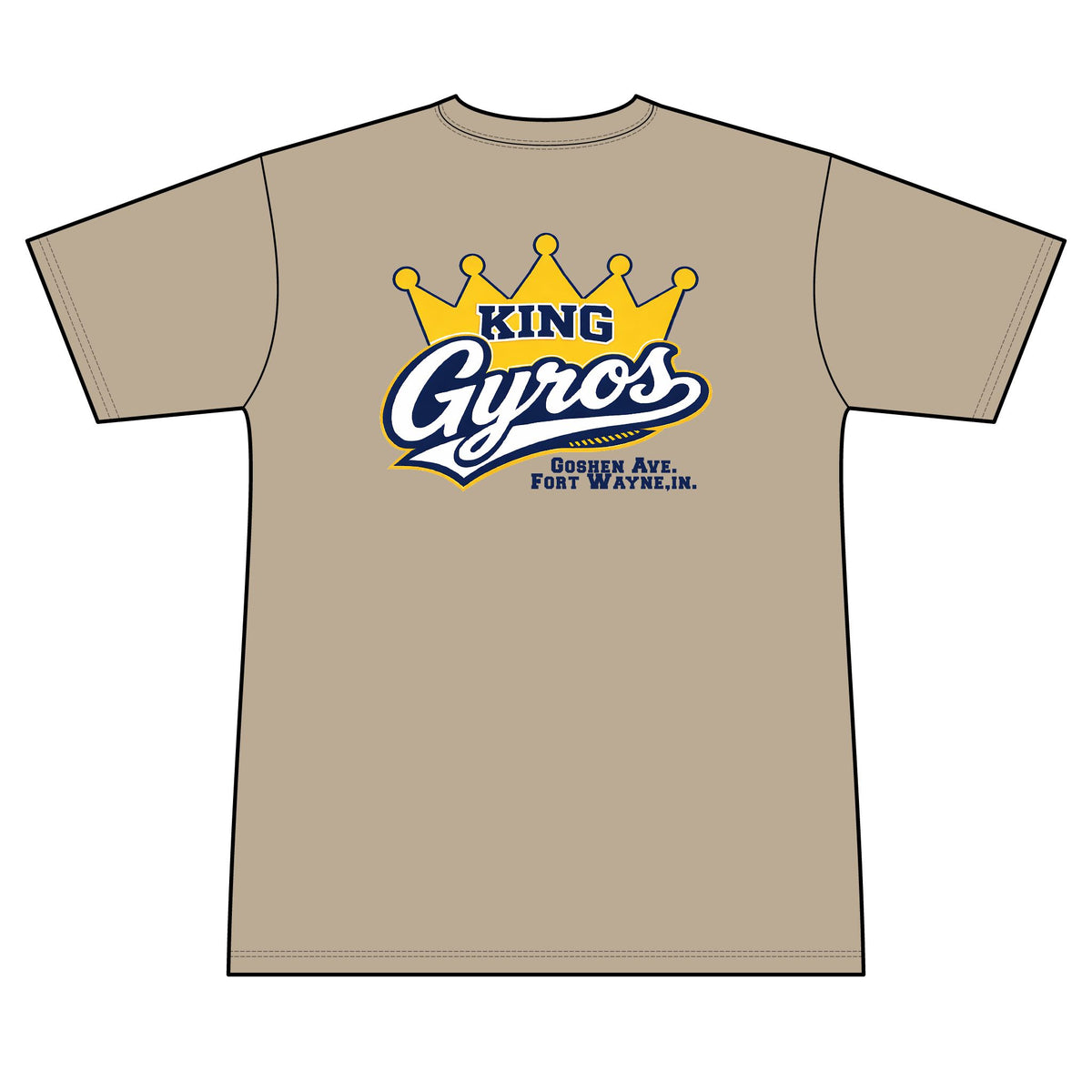 Baseball Logo 100% Polyester Unisex Tee