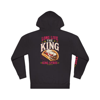 Long Live The King Gyros - Midweight Unisex Hoodie
