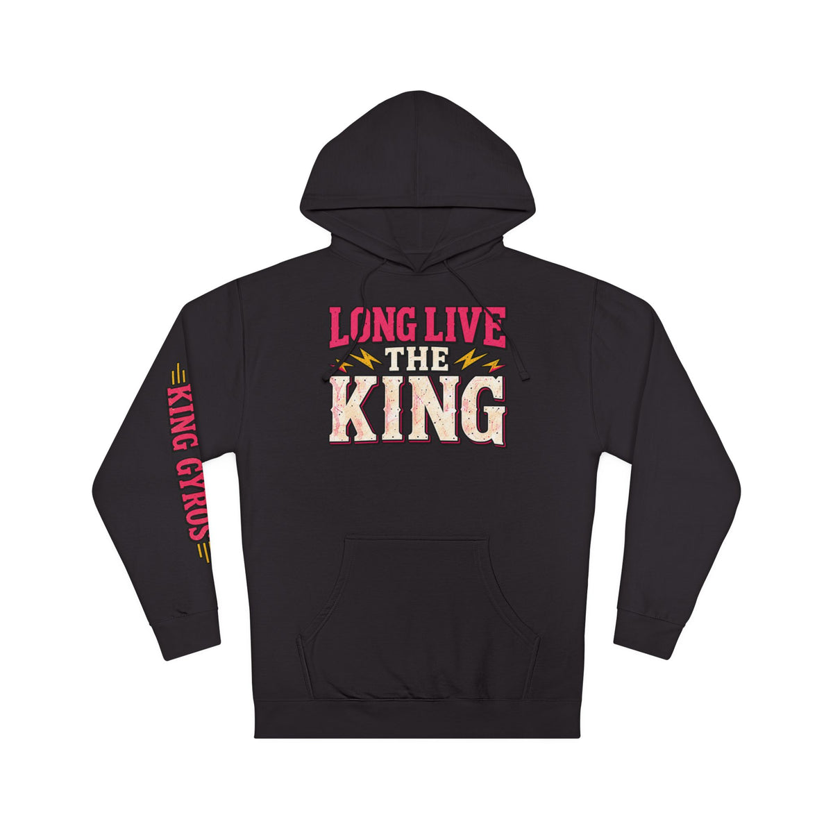 Long Live The King Gyros - Midweight Unisex Hoodie