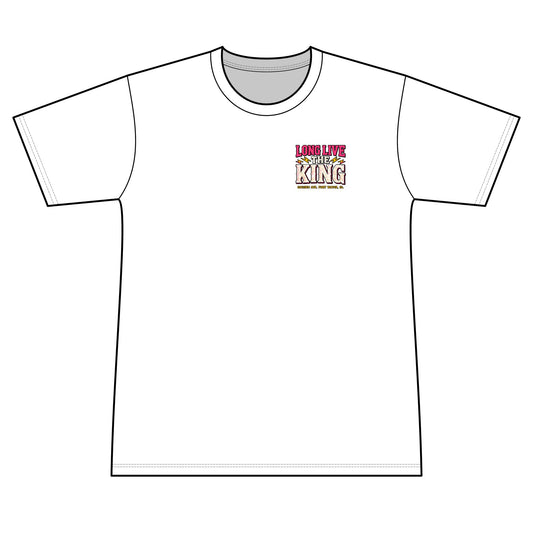 Long Live the King 100% Polyester Unisex Tee