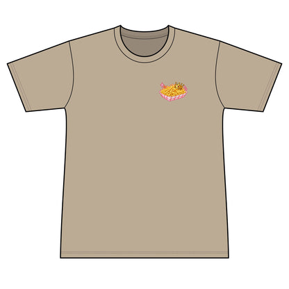 Fries Before Guys - 100% Polyester Unisex Tee