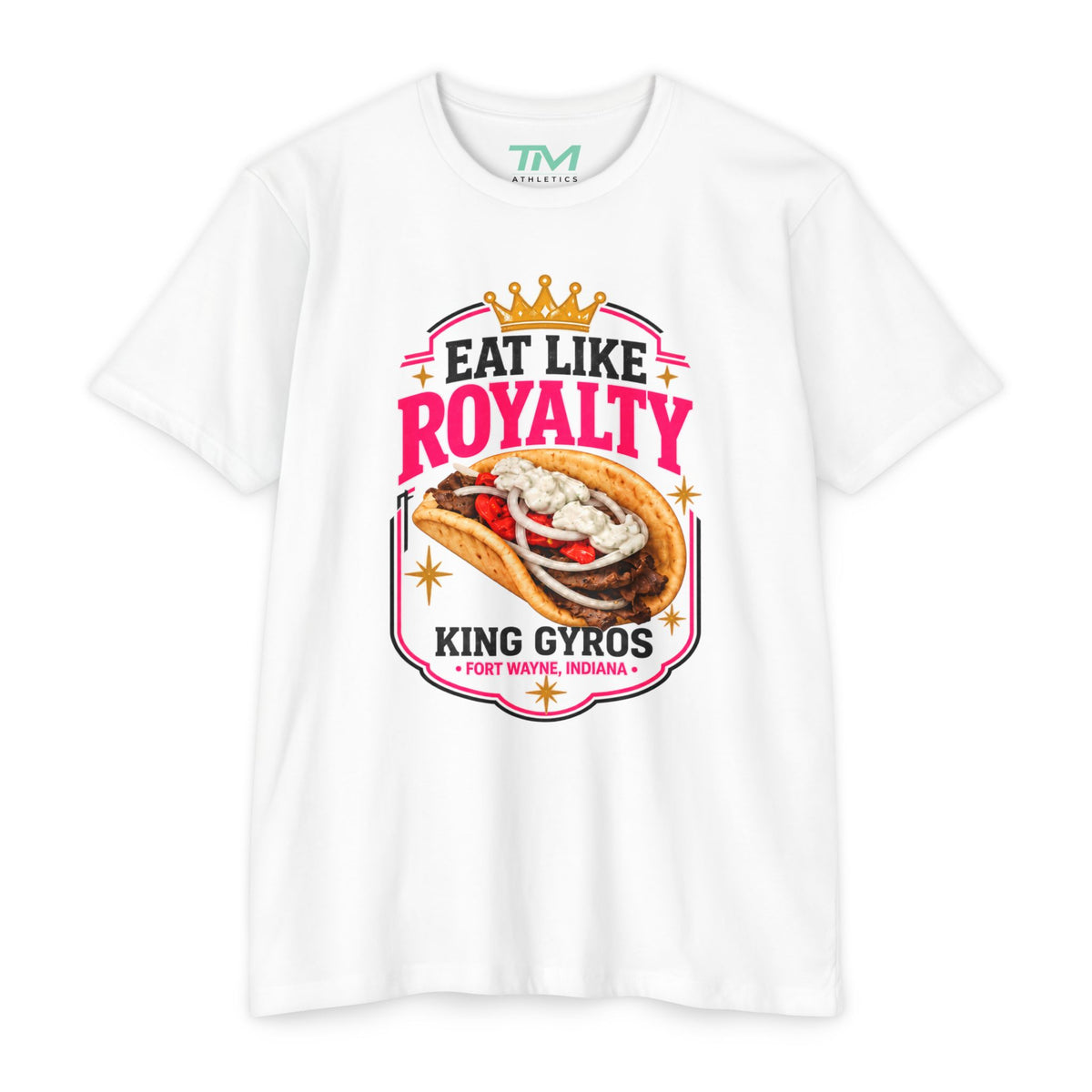 Eat Like Royalty - Lightweight CVC Unisex Tee