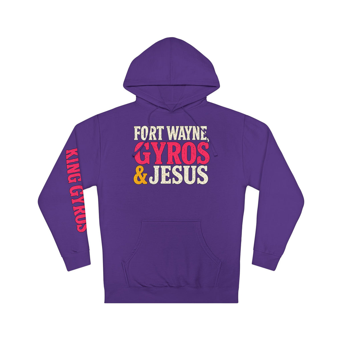 Gyros & Jesus - Midweight Unisex Hoddie
