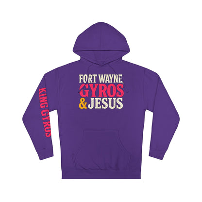 Gyros & Jesus - Midweight Unisex Hoddie