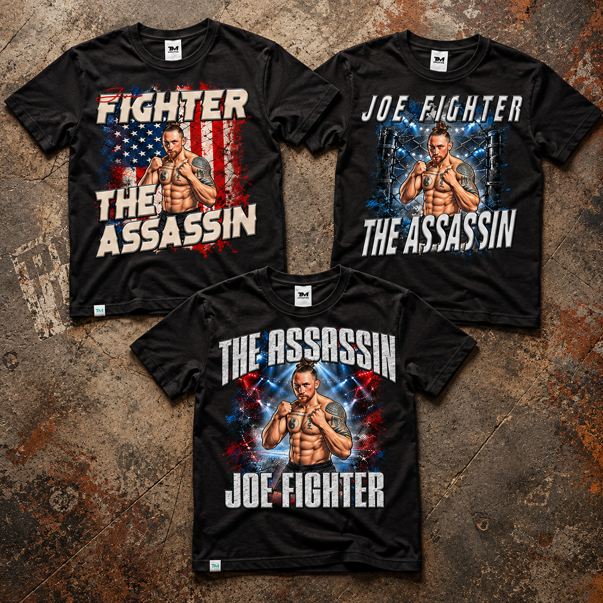 AOS12 Custom Fighter Tee